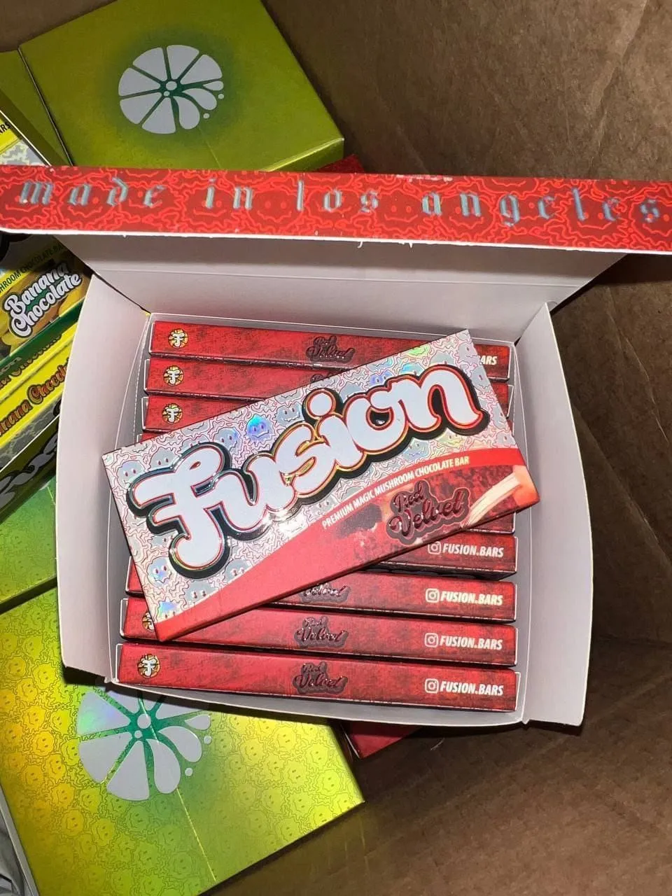 Red Valeed Fusion Chocolate Bar